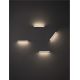 Aplice, corpuri de iluminat pentru pereti - Aplica LED stil ambiental PABLO alba L-40cm, NVL-9060257