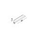 Aplice, corpuri de iluminat pentru pereti - Aplica LED stil ambiental PABLO alba L-40cm, NVL-9060258