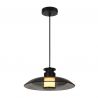 Lustra Suspendata LED, Ambientala, Sticla Fumurie, 10W, ZB-25142
