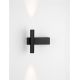 Aplice, corpuri de iluminat pentru pereti - Aplica Spot LED stil minimalist PARON negru, NVL-9060240