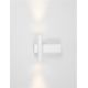 Aplice, corpuri de iluminat pentru pereti - Aplica Spot LED stil minimalist PARON alba, NVL-9060241