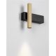 Aplice, corpuri de iluminat pentru pereti - Aplica Spot LED stil minimalist PARON negru/auriu, NVL-9060242