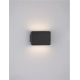 Aplice, corpuri de iluminat pentru pereti - Aplica LED iluminat ambiental Up & Down OTI negru, NVL-9695163