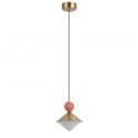 Pendul LED, Ceramica, Sticla, BRASS, ZB-25100