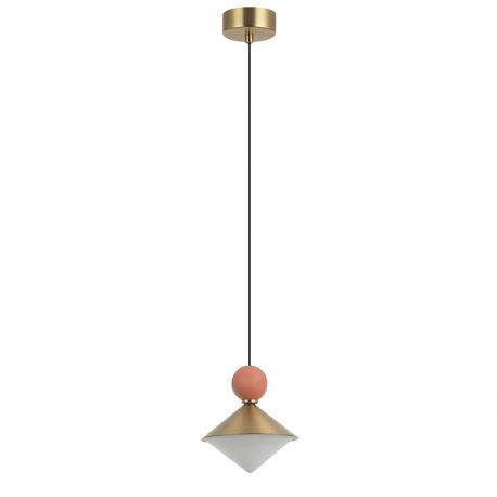 Pendule, Lustre suspendate - Pendul LED, Ceramica, Sticla, BRASS, ZB-25100