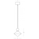 Pendule, Lustre suspendate - Pendul LED, Ceramica, Sticla, BRASS, ZB-25100