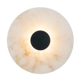 Aplice, corpuri de iluminat pentru pereti - Aplica de perete LED, Ambientala, ALABASTER, Negru, ZB-2551
