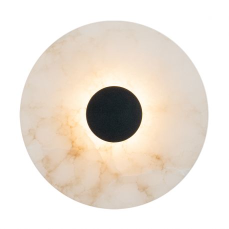 Aplice, corpuri de iluminat pentru pereti - Aplica de perete LED, Ambientala, ALABASTER, Negru, ZB-2551