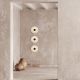 Aplice, corpuri de iluminat pentru pereti - Aplica de perete LED, Ambientala, ALABASTER, Negru, ZB-2551