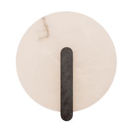 Aplice, corpuri de iluminat pentru pereti - Aplica de perete LED, Ambientala, ALABASTER, Ruginiu, ZB-2553