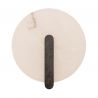 Aplica de perete LED, Ambientala, ALABASTER, Ruginiu, ZB-2553