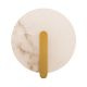 Aplica de perete LED, Ambientala, ALABASTER- BRASS, ZB-2552