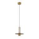 Pendul LED, 7W, 3000K, ALABASTER- BRONZE, ZB-2549