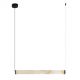 Pendule, Lustre suspendate - Lustra LED, Design Liniar, ALABASTER- BLACK, ZB-2538