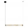 Lustra LED, Design Liniar, ALABASTER- BLACK, ZB-2538