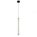 Lustra Suspendata LED, 20W, ALABASTER- BLACK, ZB-2541