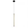 Lustra Suspendata LED, 20W, ALABASTER- BLACK, ZB-2541
