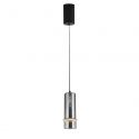 Pendul LED, SMOKE GLASS-BLACK, ZB-2533