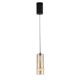 Pendule, Lustre suspendate - Pendul LED, CHAMPAGNE GLASS-BLACK, ZB-2532