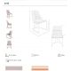 Scaune - Scaun design LUX, Metal, Tesatura 4182