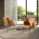 Scaune - Scaun design LUX, Metal, Piele Sintetica 4162