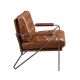 Fotolii - Fotoliu design LUX, Metal, Piele Naturala 5166