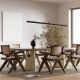 Pendule, Lustre suspendate - Lustra LED, Design Liniar, 32W 3000K SANDY BLACK, ZB-2556