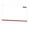 Lustra LED, Design Liniar, 32W 3000K SANDY BRICK RED, ZB-2557