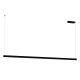 Pendule, Lustre suspendate - Lustra LED, Design Liniar, 42W 3000K SANDY BLACK, ZB-2558