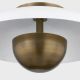 Aplice, corpuri de iluminat pentru pereti - Aplica de perete sau tavan LED, Noah C1814-PBR/GSW-CE HVL