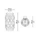 Aplice - Aplica de perete LED exterior, IP65, CHARLOTTE Anthracite