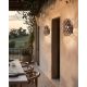 Aplice - Aplica de perete LED exterior, IP65, CHARLOTTE Corten