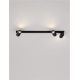 Plafoniere cu spoturi, Spoturi aplicate - Plafoniera cu 3 Spoturi directionabile stil minimalist OSO, NVL-9030912