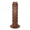 Stalp LED exterior, IP65, CHARLOTTE Corten