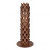 Stalp LED exterior, IP65, CHARLOTTE Corten