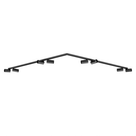 Plafoniere cu spoturi, Spoturi aplicate - Lustra cu 8 Spoturi directionabile stil minimalist OSO, NVL-9030918