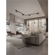 Plafoniere cu spoturi, Spoturi aplicate - Lustra cu 8 Spoturi directionabile stil minimalist OSO, NVL-9030918