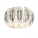 Lustra suspendata LED Fiordlys Round Silver