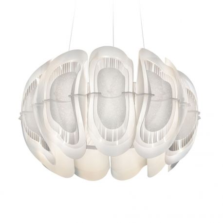 Candelabre, Lustre - Lustra suspendata LED Fiordlys Round White
