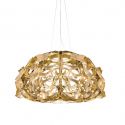 Lustra suspendata design Art Deco realizata manual Quantica 75cm