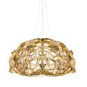 Lustra suspendata design Art Deco realizata manual Quantica 120cm