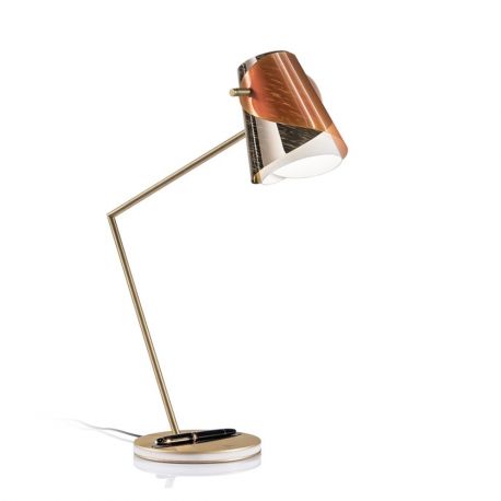 Lampi birou - Lampa de masa LUX cu stilou Montblanc, Overlay