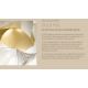 Plafoniere - Aplica perete sau tavan design unicat realizata manual Veli Aurea Large, 78cm
