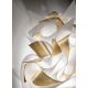 Plafoniere - Aplica perete sau tavan design unicat realizata manual Veli Aurea Large, 78cm