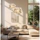 Pendule, Lustre suspendate - Lustra suspendata design unicat realizata manual Veli Aurea Large, 60cm