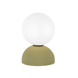 Veioze - Veioza din ceramica, Design Minimalist, PLASTER GREEN, ZB-2589