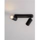 Iluminat pentru baie - Plafoniera cu 2 Spoturi directionabile protectie IP44, MAO, NVL-9011416