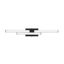 Aplica baie LED, protectie IP44, Aluminiu, Negru, Atom, NVL-9695269