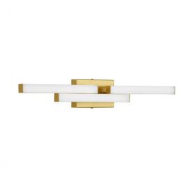 Aplica baie LED, protectie IP44, Aluminiu, Auriu, Atom, NVL-9695267