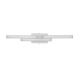 Iluminat pentru baie - Aplica baie LED, protectie IP44, Aluminiu, Alb, Atom, NVL-9695268